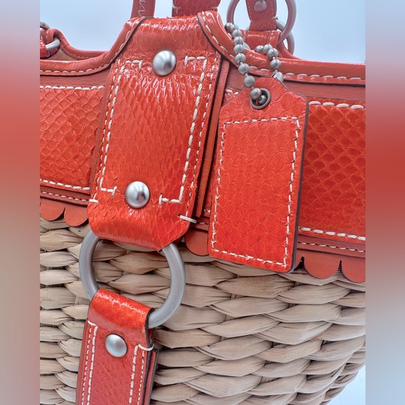 Limited Edition Rare Coach Jasmine XL Tote - Picture 7 of 14